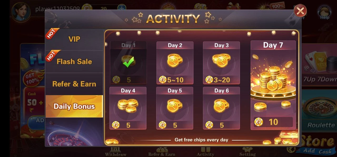 teen patti refer earn